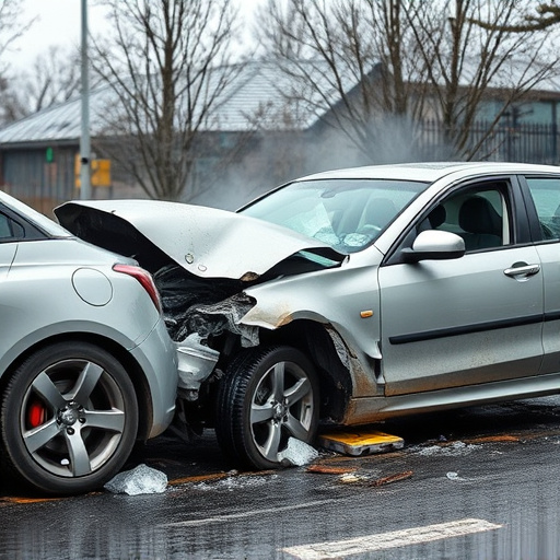car crash damage