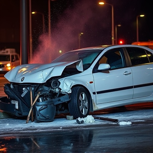 car crash damage