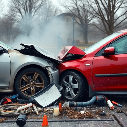 car crash damage