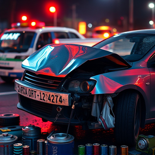 car crash damage