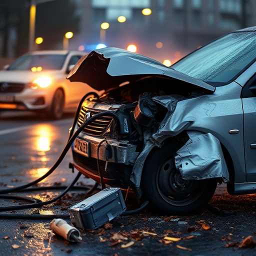 car crash damage