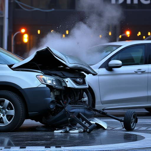 car crash damage