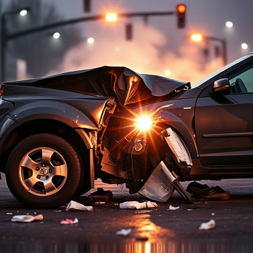 car crash damage