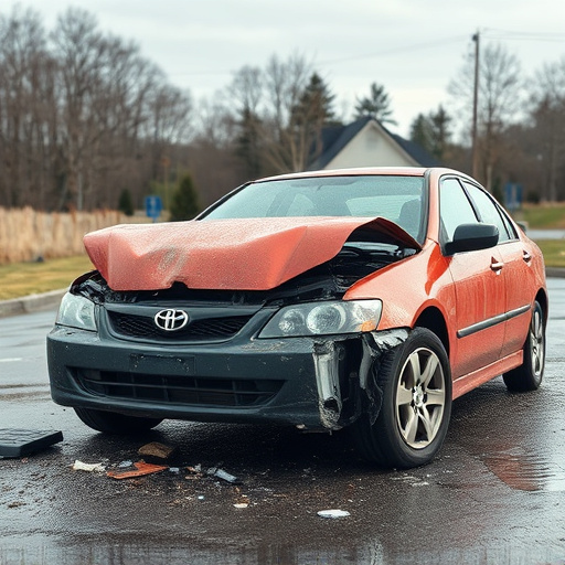 car crash damage