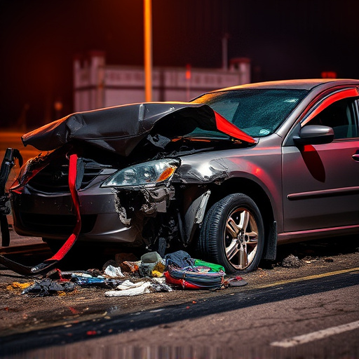 car crash damage