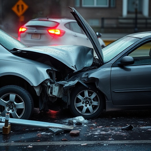 car crash damage