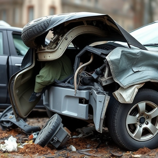 car crash damage