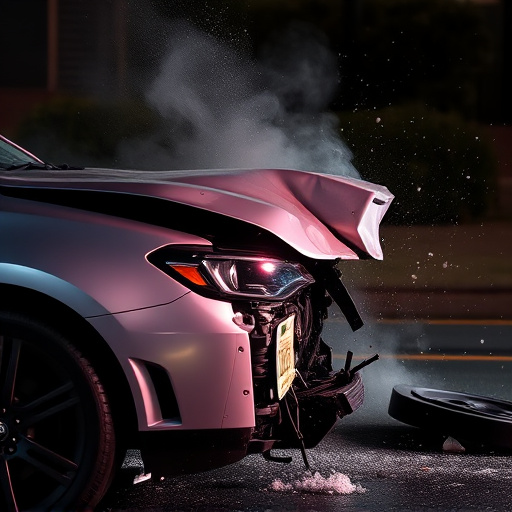 car crash damage
