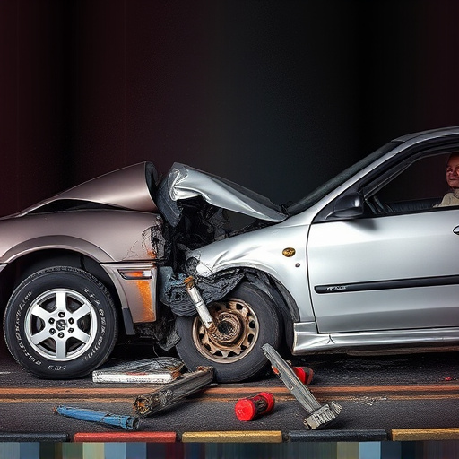 car crash damage