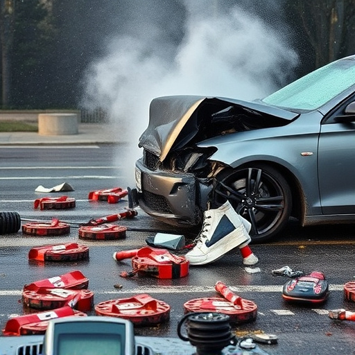 car crash damage