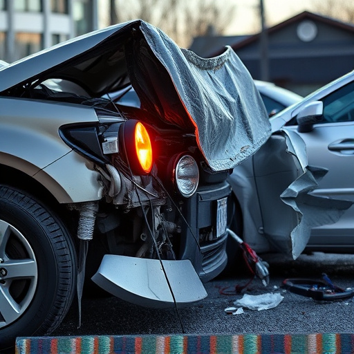 car crash damage