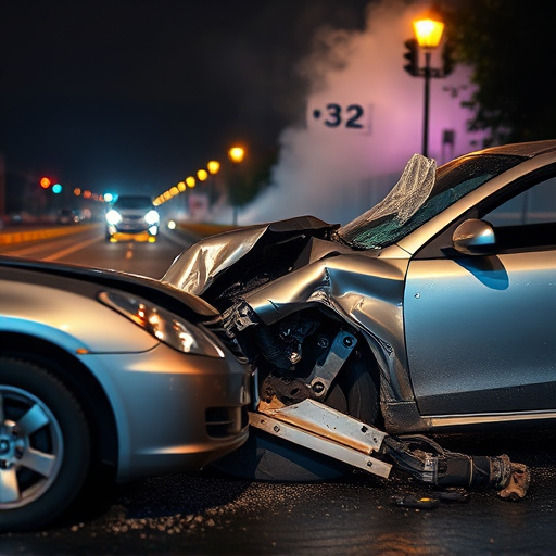 car crash damage