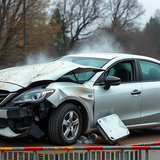 car crash damage