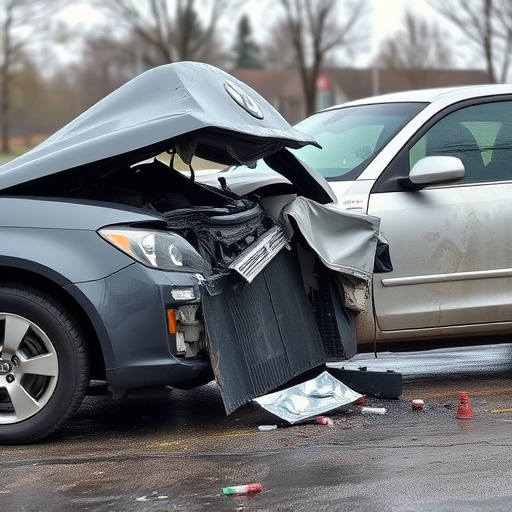 car crash damage