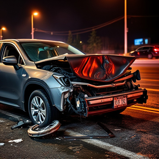 car crash damage