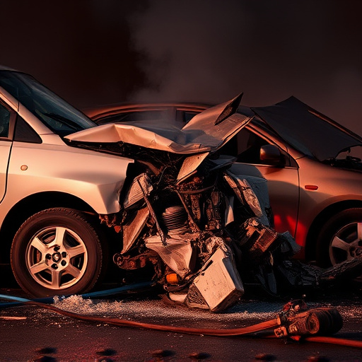 car crash damage
