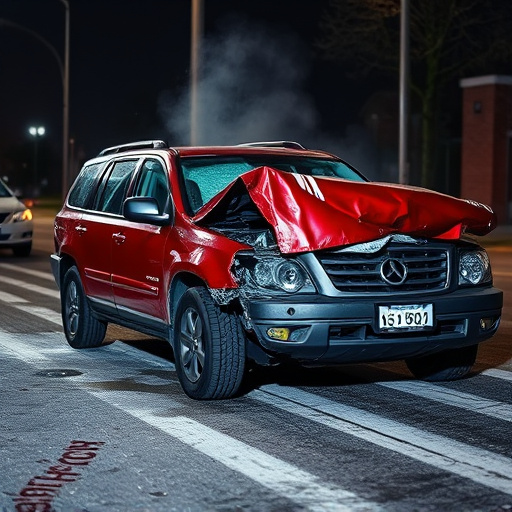 car crash damage