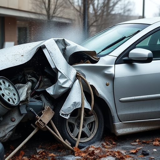 car crash damage