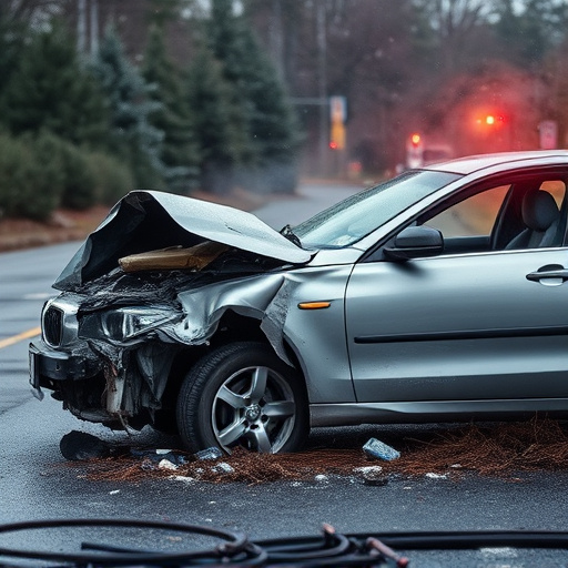 car crash damage