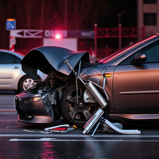 car crash damage