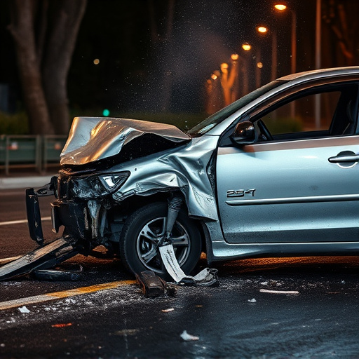 car crash damage