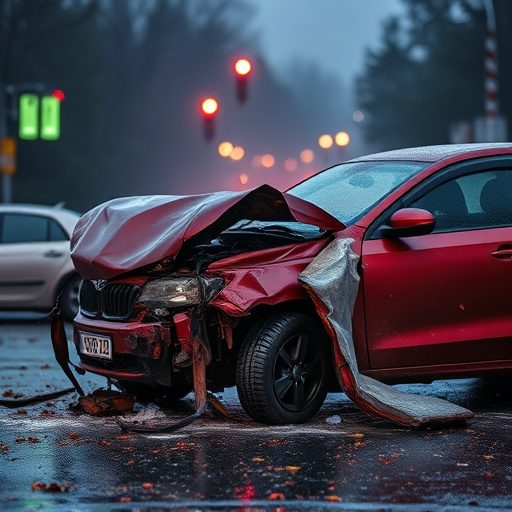 car crash damage