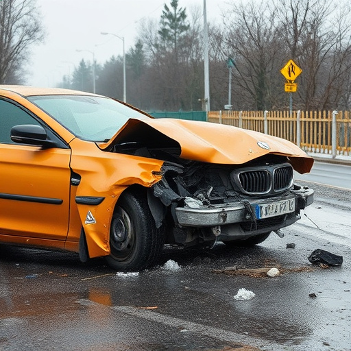 car crash damage