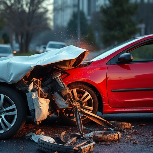 car crash damage