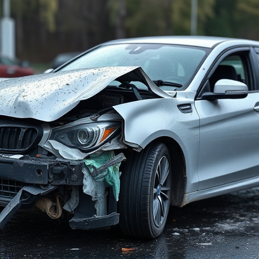 car crash damage