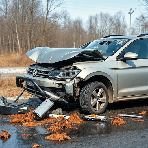 car crash damage