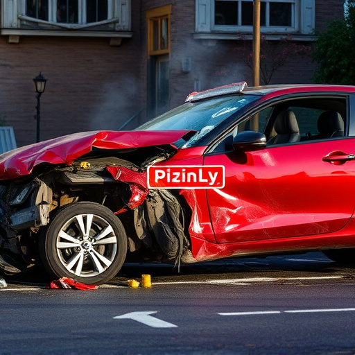 car crash damage