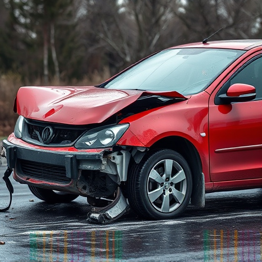 car crash damage