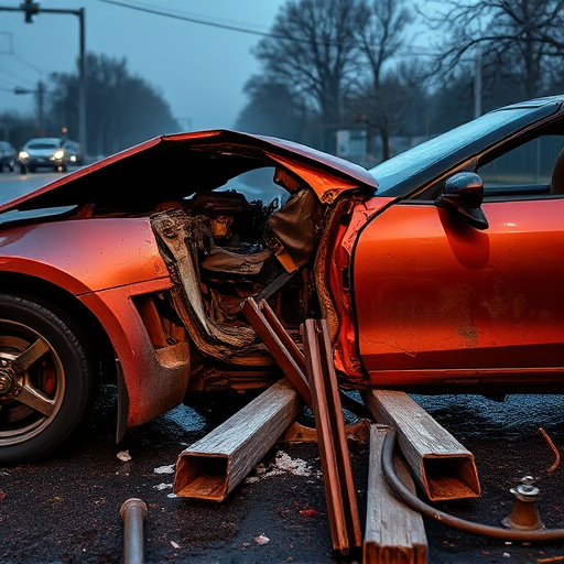 car crash damage