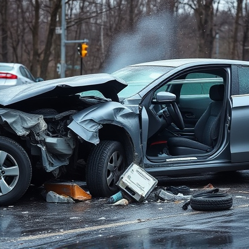 car crash damage
