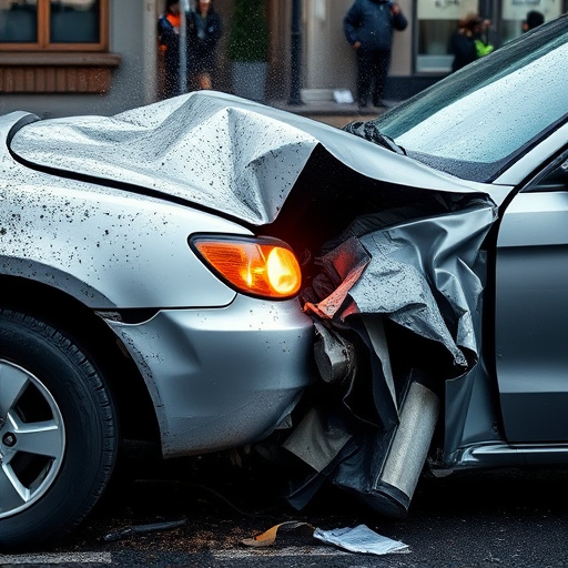 car crash damage