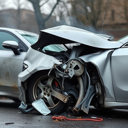 car crash damage