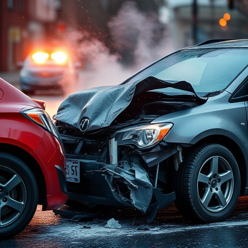 car crash damage