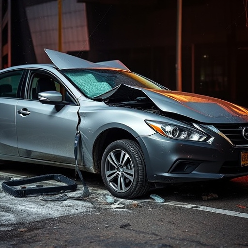 car crash damage
