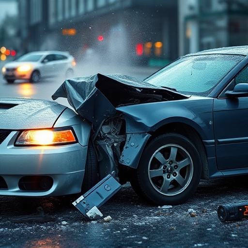 car crash damage
