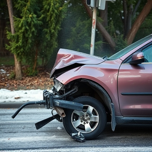car crash damage