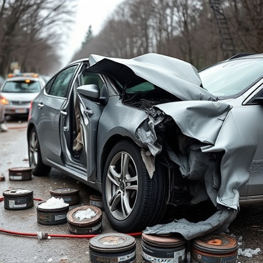 car crash damage