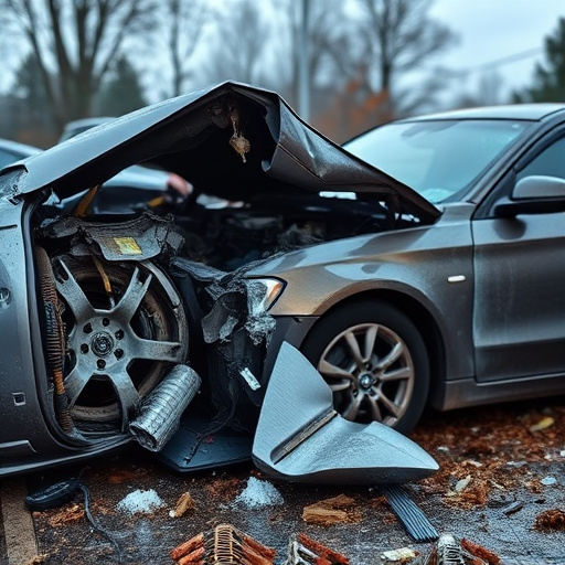car crash damage