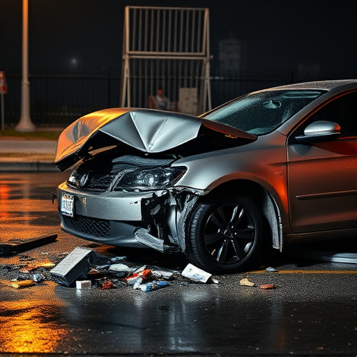 car crash damage
