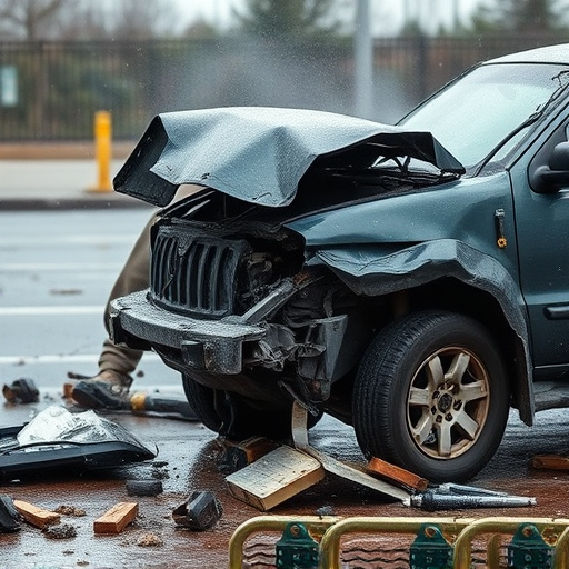 car crash damage