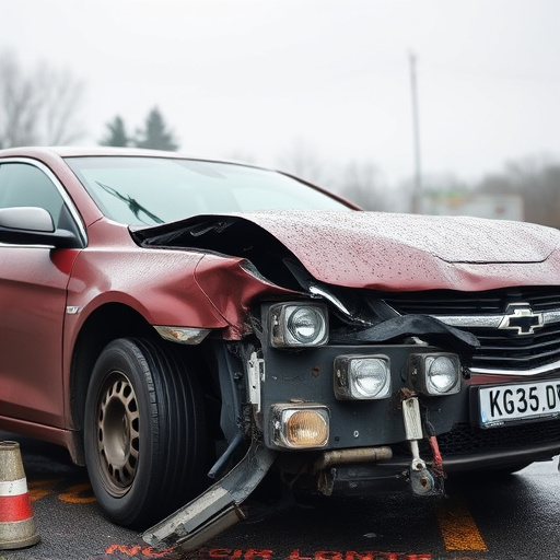 car crash damage