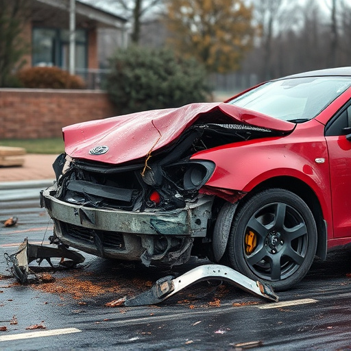 car crash damage