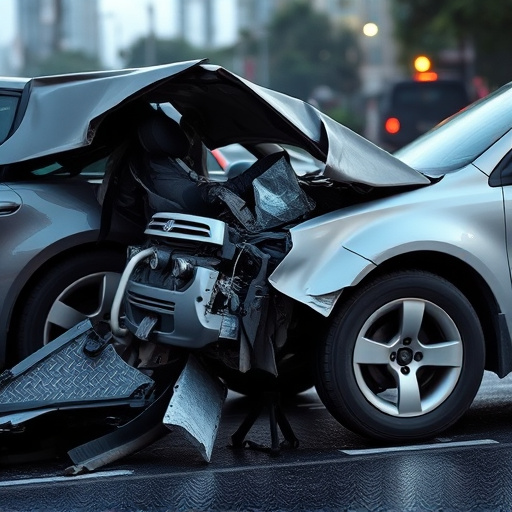 car crash damage