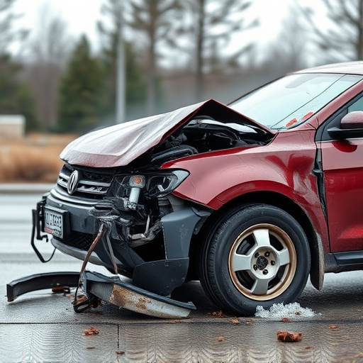 car crash damage