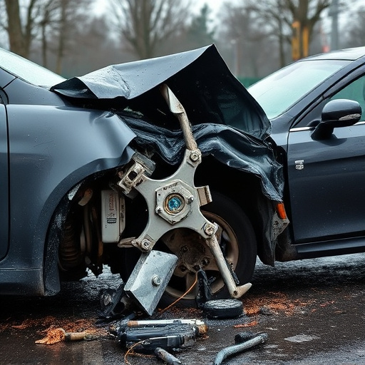 car crash damage