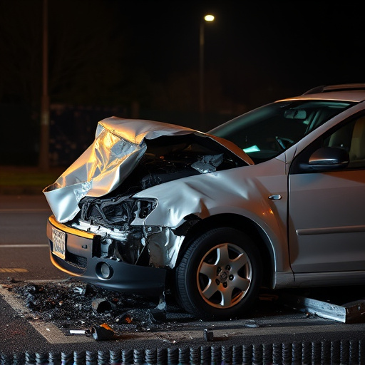 car crash damage